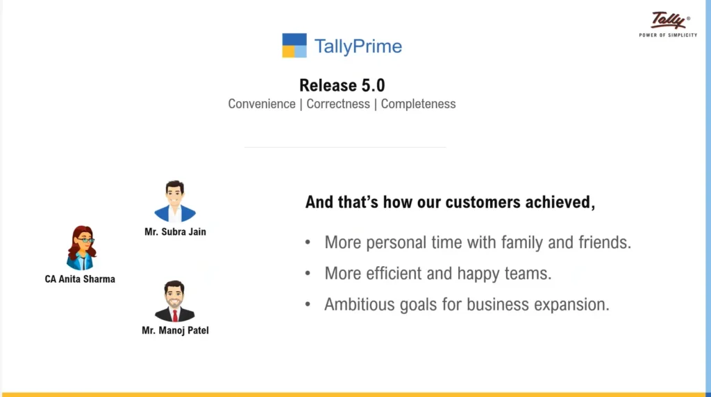 TallyPrime Release 5