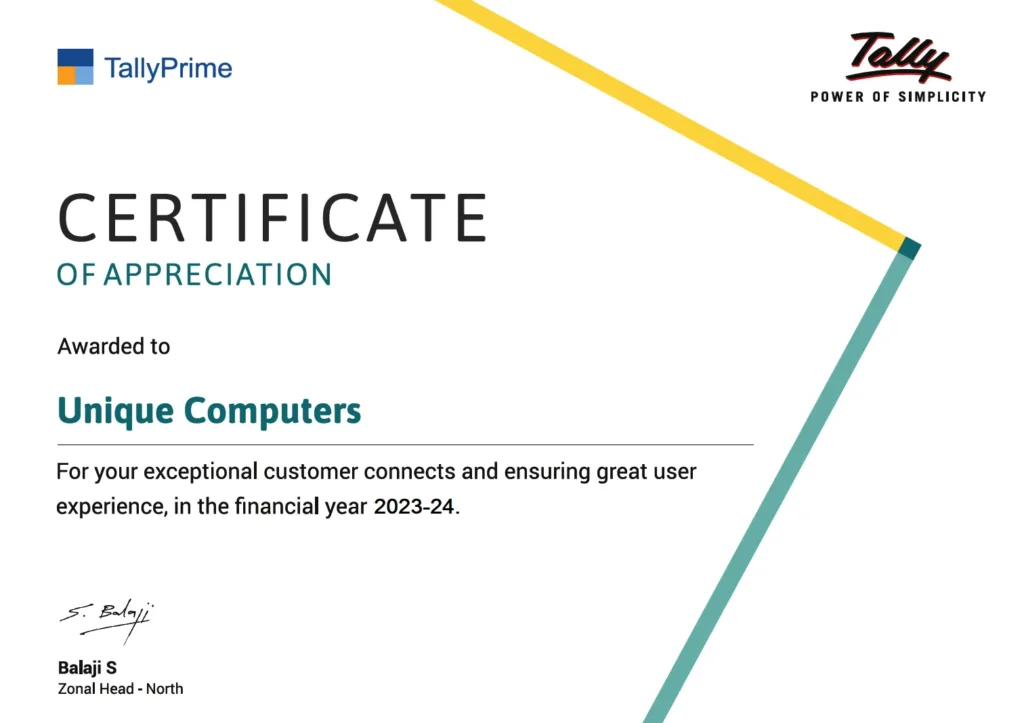 TallyCertificate