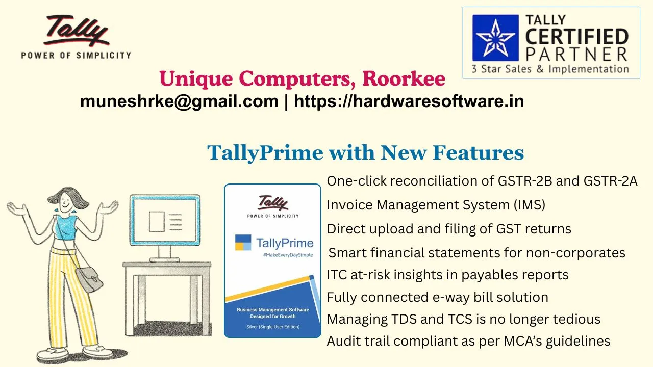 Tally Dealer in Haridwar