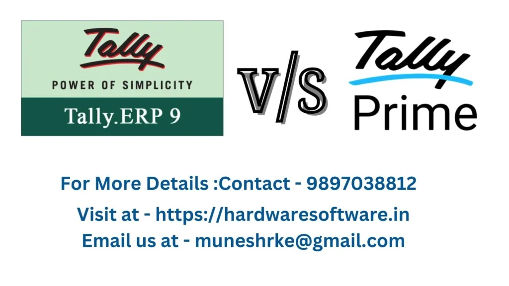 TallyERP vs TallyPrime